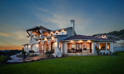Exterior photo of model home