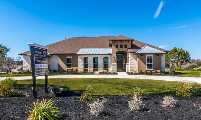 Exterior photo of model home