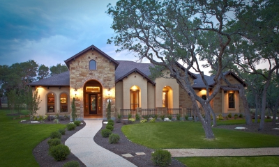 Exterior photo of model home